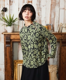 レーヨンベアフライス レース切り替えカットソー（Tシャツ/カットソー