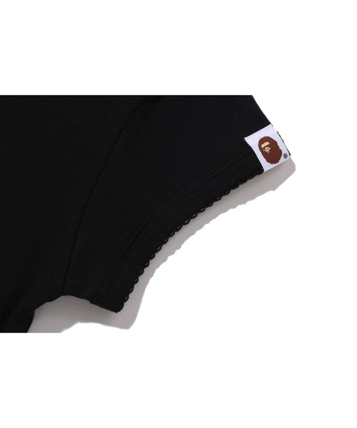 A BATHING APE（アベイシングエイプ）の「APE HEAD ONE POINT CROPPED TEE（Tシャツ/カットソー・レディース・ブラック/オレンジ/ホワイト・SMALL/MEDIUM/LARGE）」の12枚目の写真