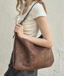 フェイクレザーベルトバッグ/Faux leather belt bag