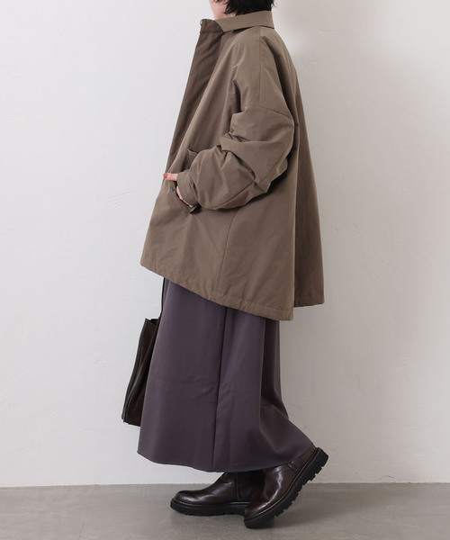 JOURNAL STANDARD LUXE（ジャーナルスタンダード　ラックス）の「ボンバーワンピース（ワンピース・レディース・チャコールグレー/ブラック・FREE）」の11枚目の写真