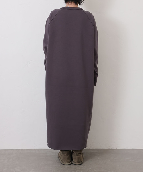 JOURNAL STANDARD LUXE（ジャーナルスタンダード　ラックス）の「ボンバーワンピース（ワンピース・レディース・チャコールグレー/ブラック・FREE）」の15枚目の写真