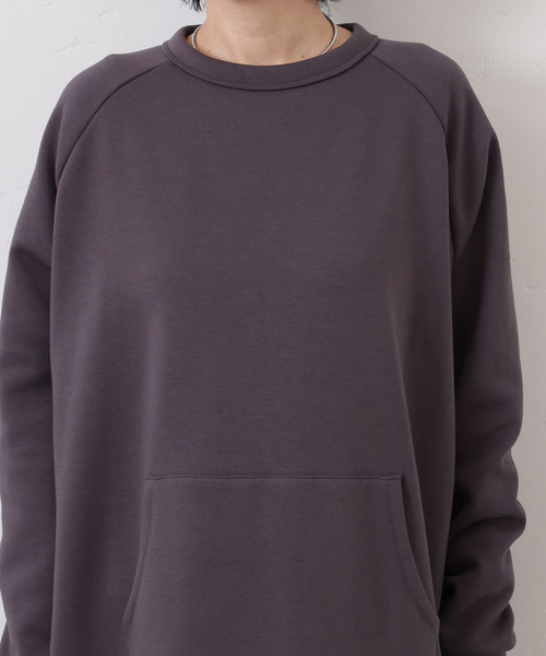 JOURNAL STANDARD LUXE（ジャーナルスタンダード　ラックス）の「ボンバーワンピース（ワンピース・レディース・チャコールグレー/ブラック・FREE）」の16枚目の写真