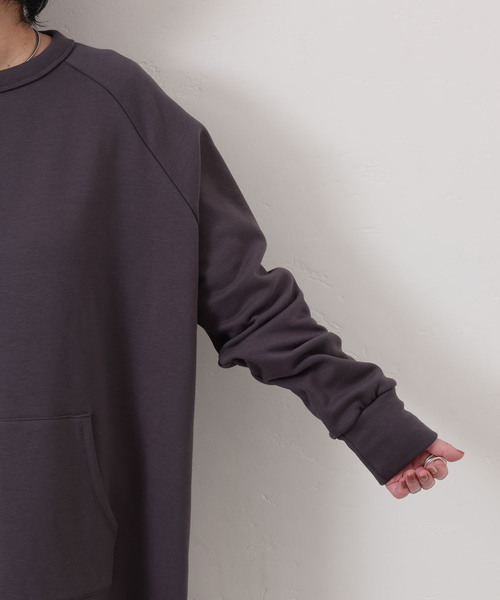 JOURNAL STANDARD LUXE（ジャーナルスタンダード　ラックス）の「ボンバーワンピース（ワンピース・レディース・チャコールグレー/ブラック・FREE）」の18枚目の写真