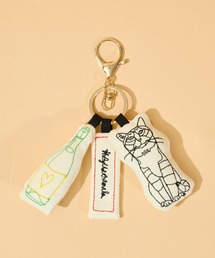 salle de bal（サルデバル）の「【 ＋HayU fabric / ハユ  】３連チャーム　KOI（キーホルダー）」