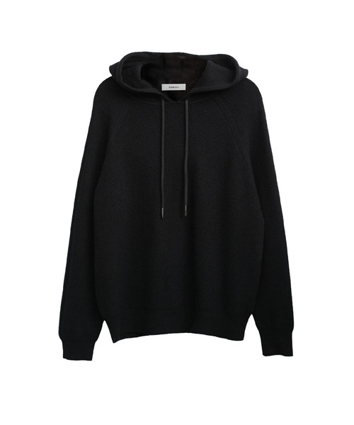 SLOWLOLLI（スローローリ）の「Pure mist hoodie_4 Colors（ニット/セーター・レディース・アイボリー/ブラック/ブラウン/ダークグレー・FREE）」の3枚目の写真