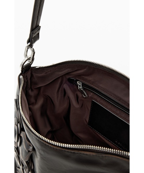 Desigual(デシグアル)の「ゴールド エンブロイダリー ショルダーバッグ(ハンドバッグ・レディース・ブラウン・FREE)」の8枚目の写真