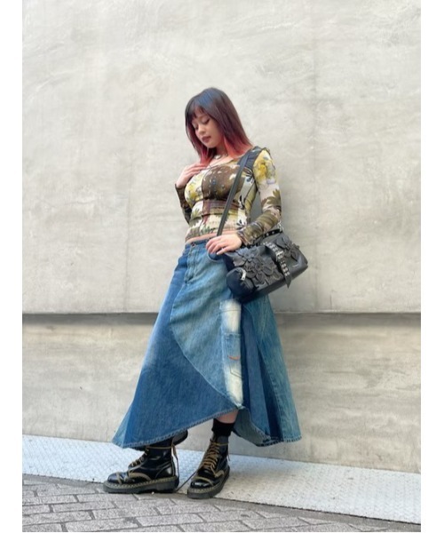 Desigual（デシグアル）の「ゴールド エンブロイダリー ショルダーバッグ（ハンドバッグ・レディース・ブラウン・FREE）」の12枚目の写真