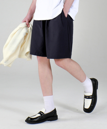 ESN（イーエスエヌ）の「ナイロンワンタックワイドショーツネイビー（その他パンツ）」