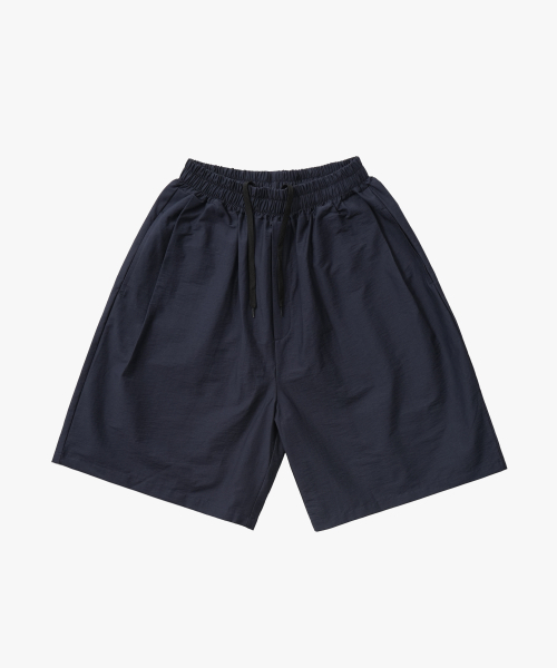 ESN(イーエスエヌ)の「ナイロンワンタックワイドショーツネイビー(その他パンツ・メンズ・その他・LARGE/MEDIUM)」の5枚目の写真