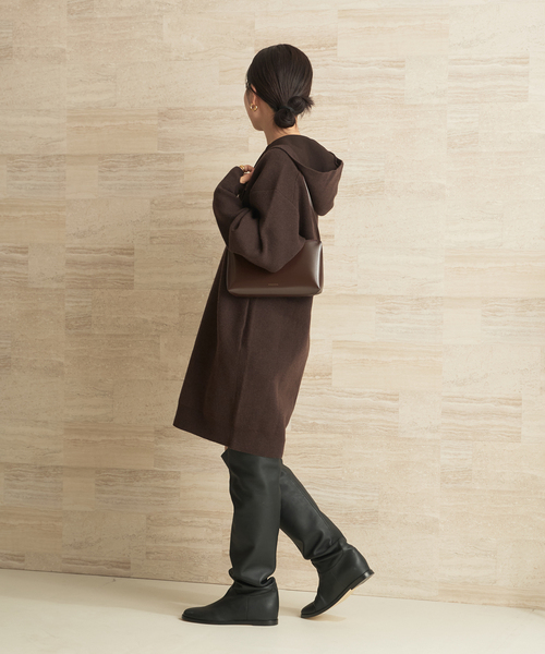 plage(プラージュ)の「フーディー ミニワンピース(ワンピース・レディース・キャメル/ブラウン・FREE)」の6枚目の写真