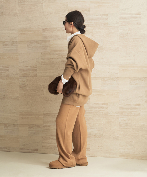 plage(プラージュ)の「フーディー ミニワンピース(ワンピース・レディース・キャメル/ブラウン・FREE)」の10枚目の写真