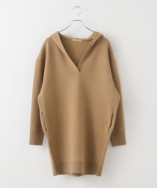 plage(プラージュ)の「フーディー ミニワンピース(ワンピース・レディース・キャメル/ブラウン・FREE)」の15枚目の写真