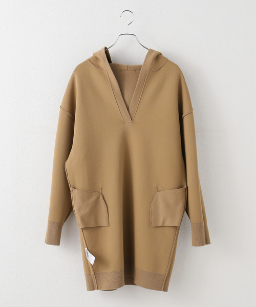 plage(プラージュ)の「フーディー ミニワンピース(ワンピース・レディース・キャメル/ブラウン・FREE)」の19枚目の写真