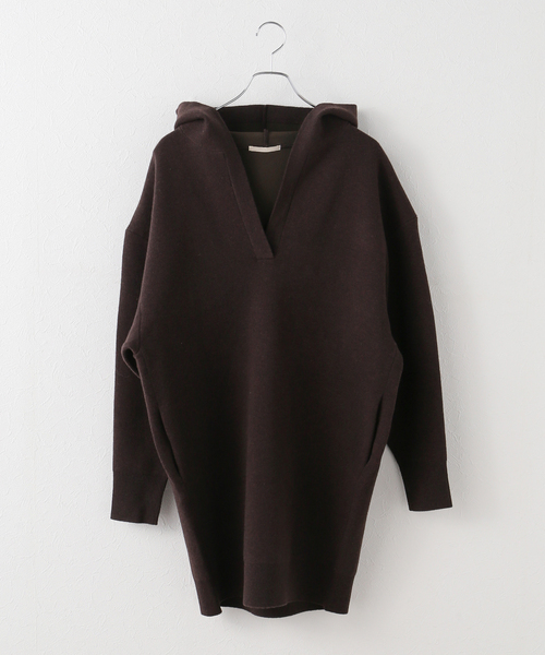 plage(プラージュ)の「フーディー ミニワンピース(ワンピース・レディース・キャメル/ブラウン・FREE)」の21枚目の写真