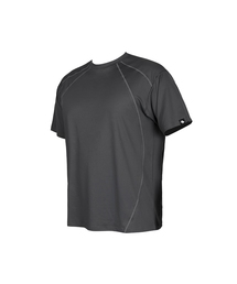 WHILE（ワイル）の「クールダイナミック機能性Tシャツメンズ(CHARCOAL)（Tシャツ/カットソー）」