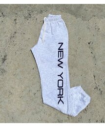 STAFF ONLY（スタッフオンリー）の「NEW YORK SWEATPANTS (MELANGE WHITE)（スウェットパンツ）」