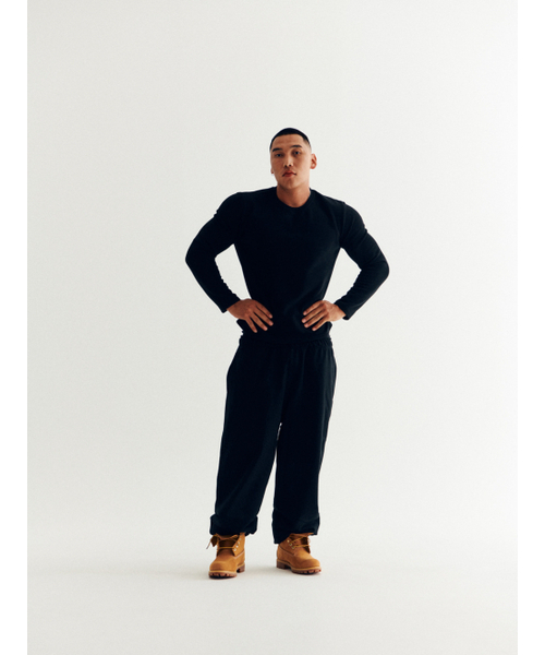 GOZER（ゴーザー）の「SAKA LONG SLEEVES_BLACK（Tシャツ/カットソー・メンズ・ブラック・MEDIUM/LARGE/X-LARGE/XX-LARGE）」の5枚目の写真