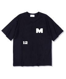MIDNIGHT12AM（ミッドナイト12エーエム）の「M12 半袖Tシャツ ネイビー（Tシャツ/カットソー）」