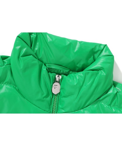 A BATHING APE（アベイシングエイプ）の「LINE CAMO DEBOSSED REGULAR FIT DOWN JACKET（ダウンジャケット/コート・メンズ・ブラック/グリーン・X-LARGE/SMALL/MEDIUM/LARGE/XX-LARGE）」の10枚目の写真