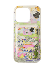 youthbath（ユースバース）の「MagSafe Card Wallet Phone Case_Dream Garden（スマホケース/カバー）」