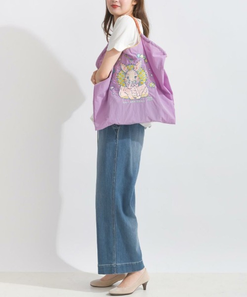 PICCIN（ピッチン）の「[Ball&Chain]shopping bag-D.M.RABBIT(L)（エコバッグ/サブバッグ・レディース・グレー・FREE）」の8枚目の写真