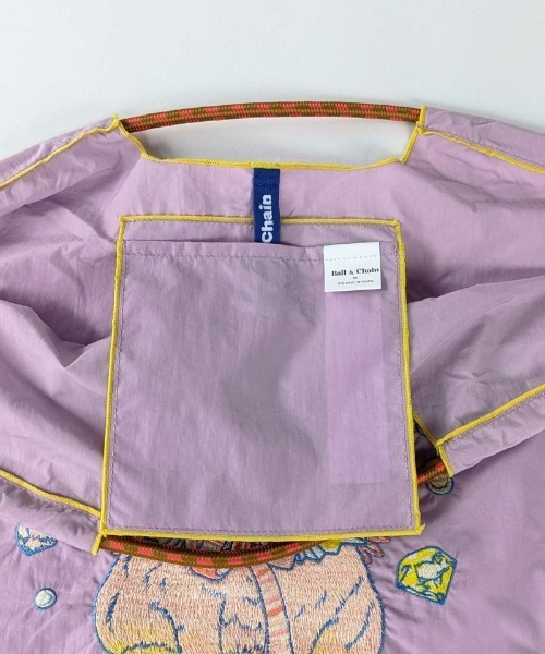PICCIN（ピッチン）の「[Ball&Chain]shopping bag-D.M.RABBIT(L)（エコバッグ/サブバッグ・レディース・グレー・FREE）」の10枚目の写真