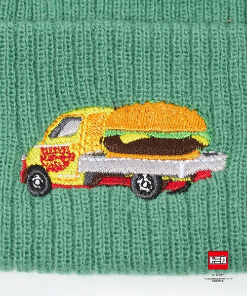green label relaxing（グリーンレーベルリラクシング）の「【別注】＜TOMICA＞ニットキャップ / キッズ（ニットキャップ/ビーニー・キッズ・ライトブルー/ネイビー/ケリーグリーン/オレンジ・FREE）」の11枚目の写真