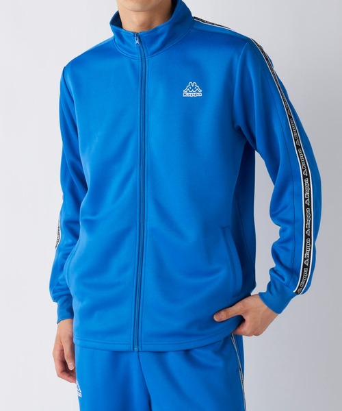 Kappa(カッパ)の「ジャージトップス(ジャージ・メンズ・ブラック/ブルー・LARGE/X-LARGE/MEDIUM)」の2枚目の写真
