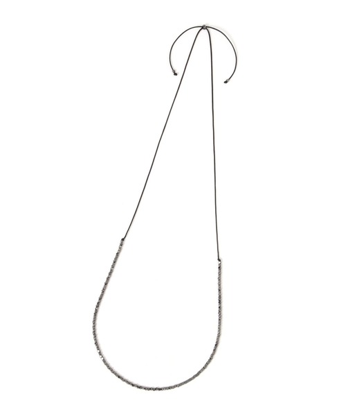 LEPSIM（レプシィム）の「メタルビーズチョーカー　633034（チョーカー・レディース・ゴールド/シルバー/ガンメタ・ONE SIZE）」の7枚目の写真