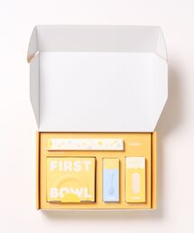 reliev（リリーブ）の「reliev リリーブ ファースト離乳食ギフト 4点 セット クマ型 ギフトBOX付き（ベビーギフト）」