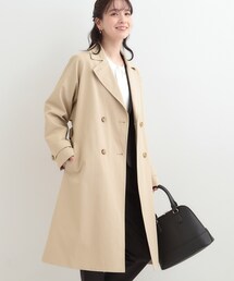 SHOO・LA・RUE | 【S-LL/撥水】通勤や学校行事にも ロングトレンチコート(トレンチコート)