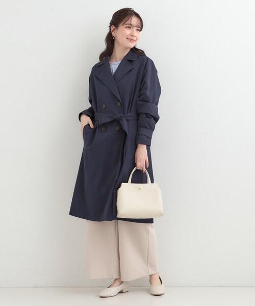シューラルー（SHOOLARUE）/【S−LL撥水】通勤や学校行事にも ロングトレンチコート セール】【S-LL/撥水】通勤や学校行事にも ロングトレンチコート
