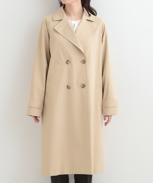 セール】【S-LL/撥水】通勤や学校行事にも ロングトレンチコート