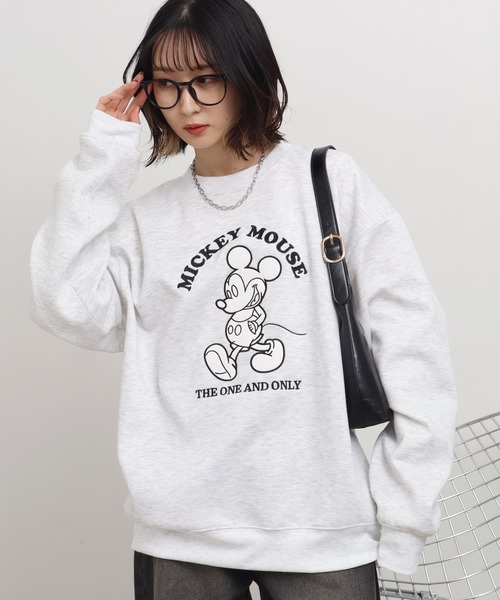 Disney（ディズニー）の「【Disney/ディズニー】リップルダンボールアップリケ＆サガラ刺繍スウェット（スウェット・メンズ・グレー/スミクロ/ミント/ブラウン/ブラック/オフホワイト・LL/M/L）」の18枚目の写真