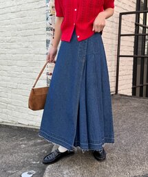 GEVACO | 【GEVACO】デニムプリーツスカート(スカート)