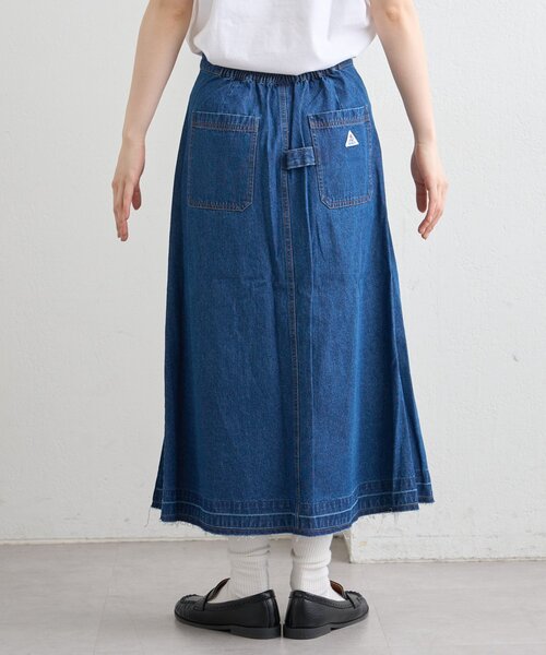 GEVACO（ゲバコ）の「【GEVACO】デニムプリーツスカート（スカート・レディース・ブルー・ONE SIZE）」の14枚目の写真