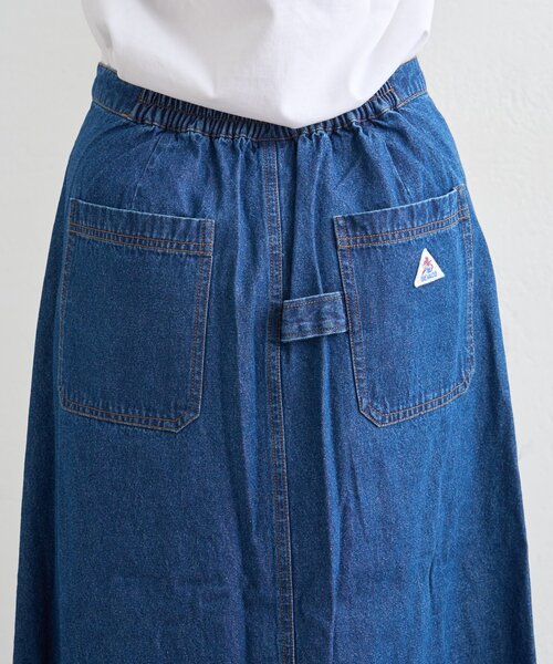 GEVACO（ゲバコ）の「【GEVACO】デニムプリーツスカート（スカート・レディース・ブルー・ONE SIZE）」の15枚目の写真