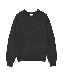 NOISE（ノイズ）の「エッセンシャルラウンドクロップニット - ブラック（ニット/セーター）」