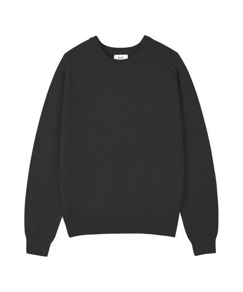 NOISE(ノイズ)の「エッセンシャルラウンドクロップニット - ブラック(ニット/セーター・レディース・その他・MEDIUM/LARGE)」の5枚目の写真
