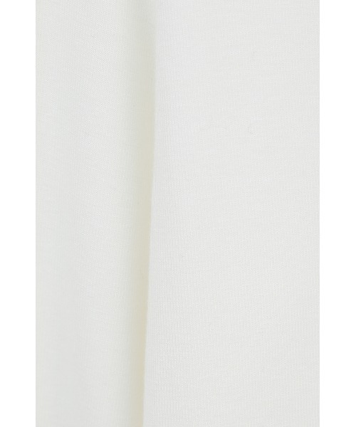 CLANE(クラネ)の「SOFT HOODED HIGH NECK TOPS(Tシャツ/カットソー・レディース・グレー/ホワイト・F)」の22枚目の写真