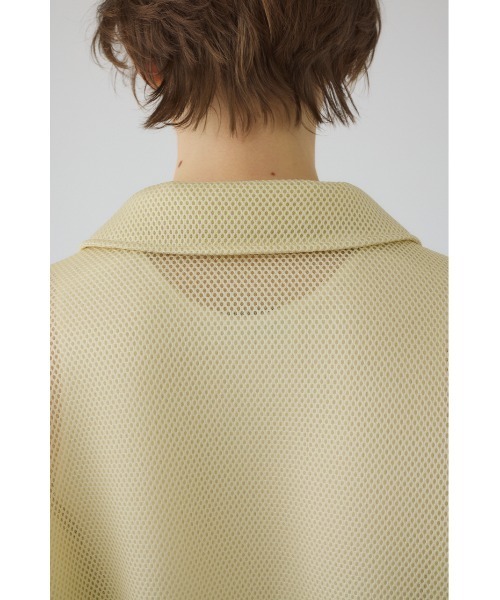 RIM.ARK（リムアーク）の「Sponge fabric bomber blouson スポンジファブリック ボンバーブルゾン（ブルゾン・レディース・ライトイエロー/ブラック・FREE）」の12枚目の写真