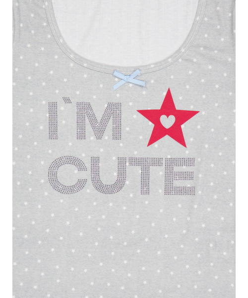 SETUP-EXE（セットアップイーエックスイー）の「HOTFIX RIBBON DOT TOP / LIGHT GRAY（Tシャツ/カットソー・レディース・その他・ONE SIZE）」の3枚目の写真