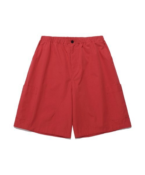 NICE GHOST CLUB(ナイスゴーストクラブ)の「FFATS PARACHUTE CARGO SHORTS_RED(NG2EMUPA61A)(その他パンツ・レディース・レッド・M/L)」の1枚目の写真
