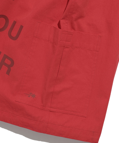 NICE GHOST CLUB(ナイスゴーストクラブ)の「FFATS PARACHUTE CARGO SHORTS_RED(NG2EMUPA61A)(その他パンツ・レディース・レッド・M/L)」の5枚目の写真