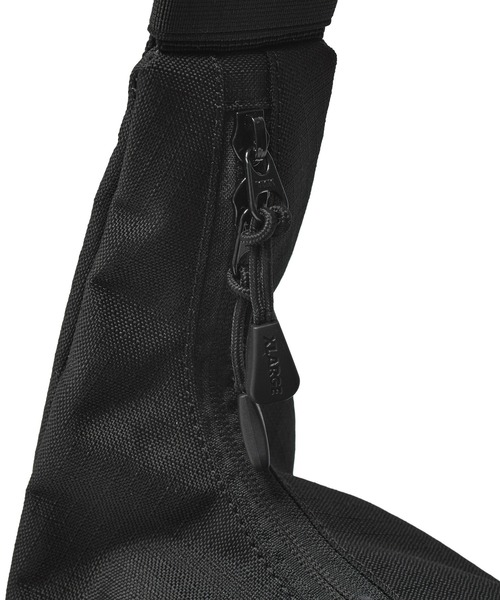 X-girl（エックスガール）の「FACE LABEL MESSENGER BAG（ショルダーバッグ・レディース・グレー/ブラック・ONE SIZE）」の14枚目の写真