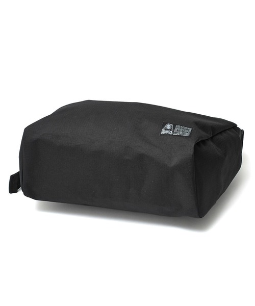 X-girl（エックスガール）の「FACE LABEL MESSENGER BAG（ショルダーバッグ・レディース・グレー/ブラック・ONE SIZE）」の22枚目の写真