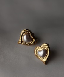 サージカルステンレス ハートピアス