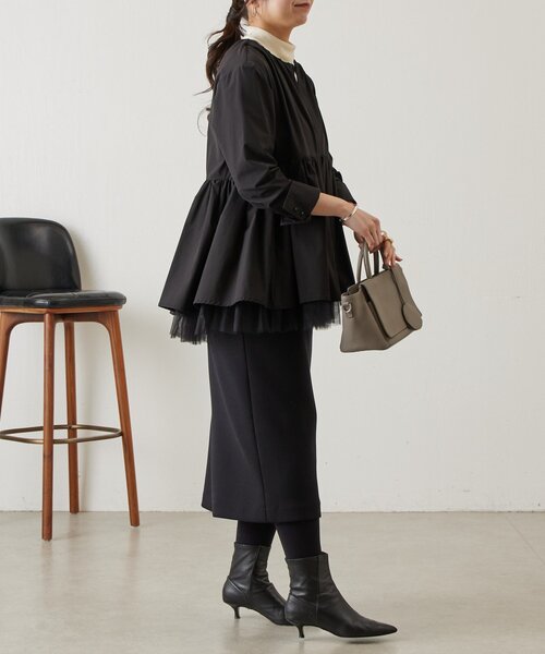 BEARDSLEY（ビアズリー）の「チュチュペプラムブルゾン（ブルゾン・レディース・ブラック・FREE）」の16枚目の写真