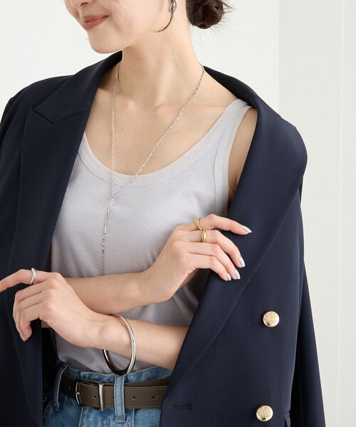 RIVE DROITE(リヴドロワ)の「【アレンジ自在】コンビチェーンマルチネックレス(ネックレス・レディース・シルバー・FREE)」の15枚目の写真