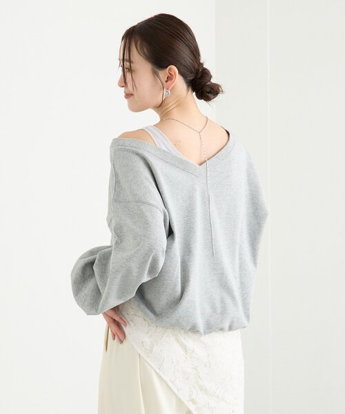 RIVE DROITE(リヴドロワ)の「【アレンジ自在】コンビチェーンマルチネックレス(ネックレス・レディース・シルバー・FREE)」の20枚目の写真